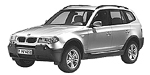 BMW E83 P12B6 Fault Code